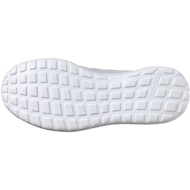 Zapatillas adidas Lite Racer Cln K grises EG3049 para niños rosado 6