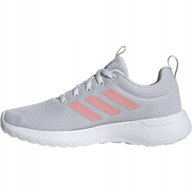 Zapatillas adidas Lite Racer Cln K grises EG3049 para niños rosado 2