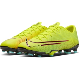Calzado de fútbol Nike Mercurial Vapor 13 Academy Mds FG / MG Junior CJ0980 703 amarillo amarillo 3