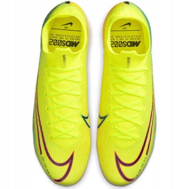 Calzado de fútbol Nike Mercurial Superfly 7 Elite Mds Fg BQ5469 703 multicolor amarillo 2