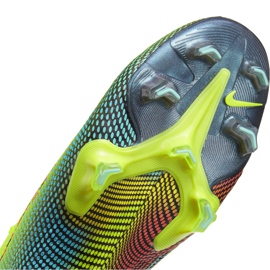 Calzado de fútbol Nike Mercurial Superfly 7 Elite Mds Fg BQ5469 703 multicolor amarillo 8