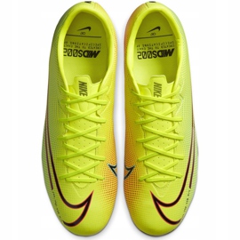 Calzado de fútbol Nike Mercurial Vapor 13 Academy Mds FG / MG Junior CJ0980 703 amarillo amarillo 1