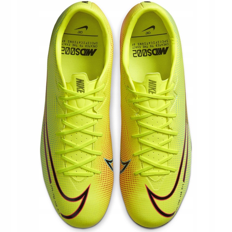 Calzado de fútbol Nike Mercurial Vapor 13 Academy Mds FG / MG CJ1292 703 amarillo amarillo 1