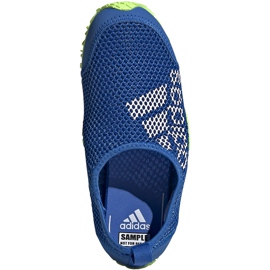 Zapatillas de agua para niños adidas Kurobe K azul-lima EF2239 1