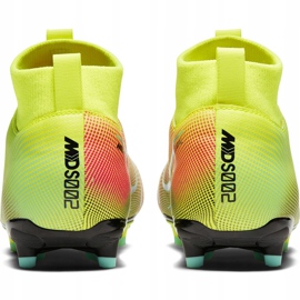 Calzado de fútbol Nike Mercurial Superfly 7 Academy Mds FG / MG Junior BQ5409 703 amarillo amarillo 4