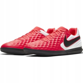 Zapatos de fútbol Nike Tiempo Legend 8 Club Ic AT6110 606 multicolor rojo 3