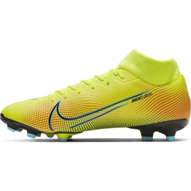 Calzado de fútbol Nike Mercurial Superfly 7 Academy Mds FG / MG BQ5427 703 amarillo amarillo 2