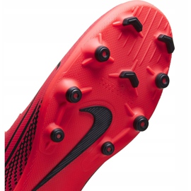 Zapatos de fútbol Nike Mercurial Vapor 13 Club FG / MG AT7968 606 multicolor rojo 5