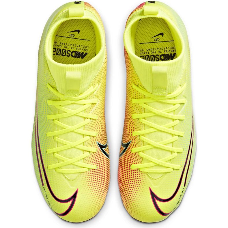 Calzado de fútbol Nike Mercurial Superfly 7 Academy Mds FG / MG Junior BQ5409 703 amarillo amarillo 1