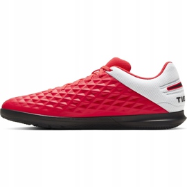 Zapatos de fútbol Nike Tiempo Legend 8 Club Ic AT6110 606 multicolor rojo 2
