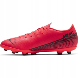 Zapatos de fútbol Nike Mercurial Vapor 13 Club FG / MG AT7968 606 multicolor rojo 2