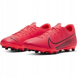 Zapatos de fútbol Nike Mercurial Vapor 13 Club FG / MG AT7968 606 multicolor rojo 3