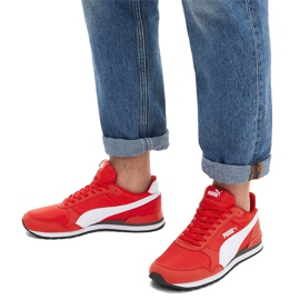 Zapatillas de hombres Puma St Runner v2 Mesh rojas 366811 09 rojo 6