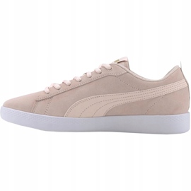 Zapatillas de mujeres Puma Smash Wns v2 Sd rosa claro 365313 23 rosado 2
