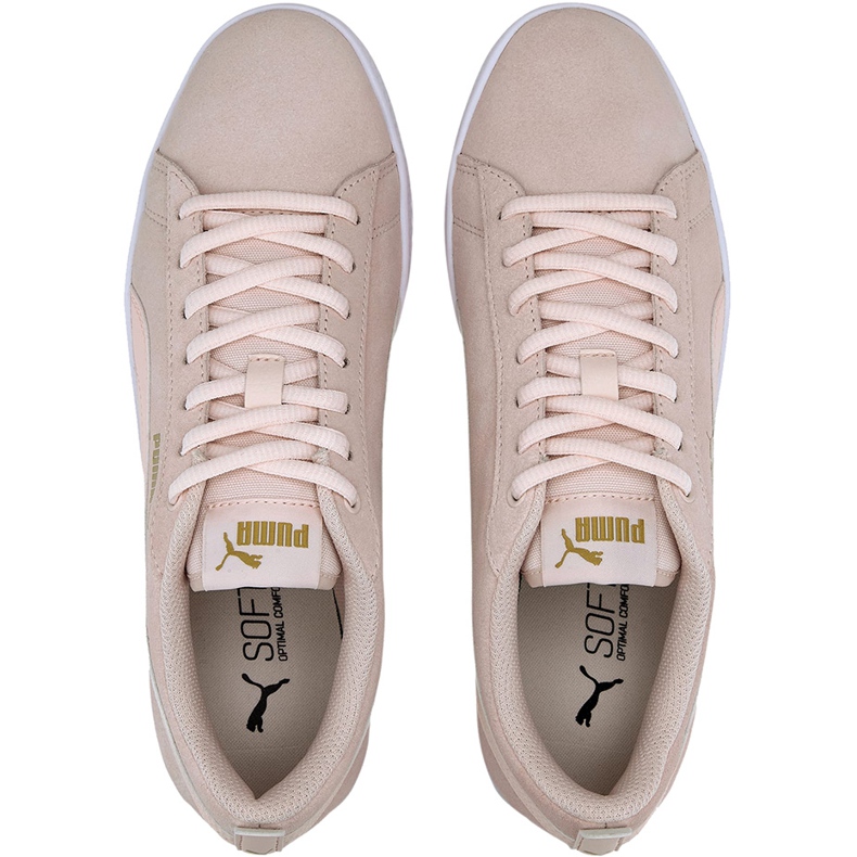 Zapatillas de mujeres Puma Smash Wns v2 Sd rosa claro 365313 23 1