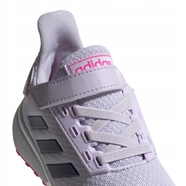 Zapatillas para niños adidas Duramo 9 C violeta claro EH0545 4
