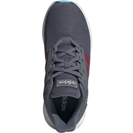Zapatillas adidas Duramo 9 K para niños gris-rojas EG7899 rojo 1