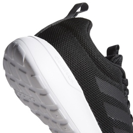 Zapatillas de mujer Adidas Lite Racer Cln negras y blancas BB6896 negro 4