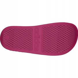 Zapatillas adidas Adilette Aqua K rosas para niños EF1749 blanco rosado rosado 4