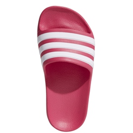 Zapatillas adidas Adilette Aqua K rosas para niños EF1749 blanco rosado rosado 1