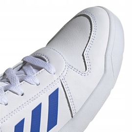 Zapatillas adidas Tensaur K blancas y azules para niños EF1089 blanco 3