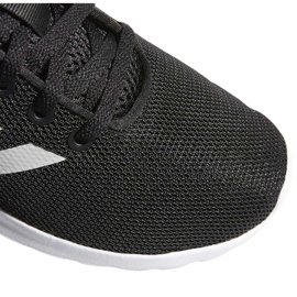 Zapatillas para niños Adidas Lite Racer Cln K negras y blancas BB7051 negro 3