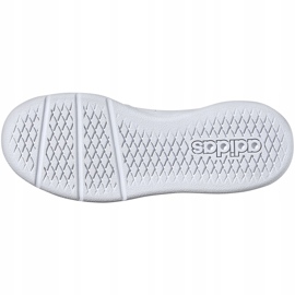 Zapatillas adidas Tensaur K blancas y azules para niños EF1089 blanco 6