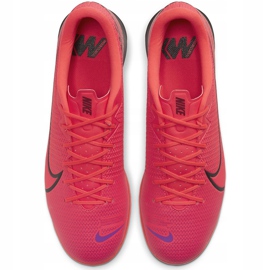 Zapatos de fútbol Nike Mercurial Vapor 13 Academy Ic AT7993 606 rosa rojo 1