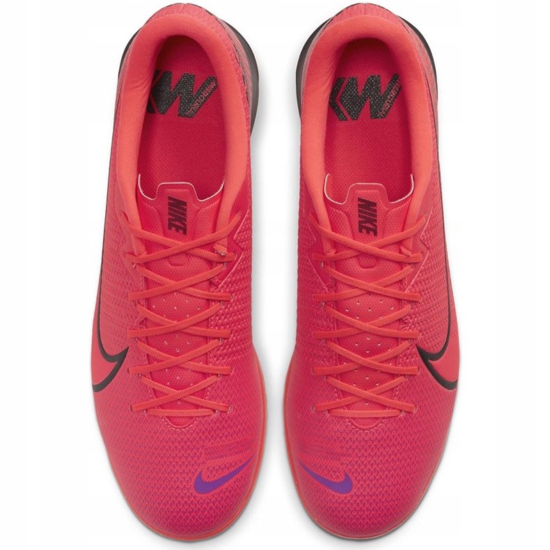 Zapatos de fútbol Nike Mercurial Vapor 13 Academy Ic AT7993 606 rosa rojo 1