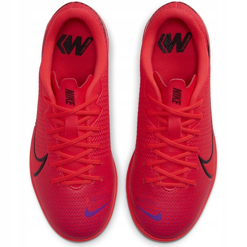 Zapatos de fútbol Nike Mercurial Vapor 13 Academy Ic Junior AT8137 606 rojo rojo 1