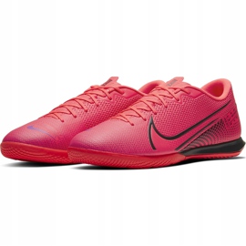 Zapatos de fútbol Nike Mercurial Vapor 13 Academy Ic AT7993 606 rosado rojo 3