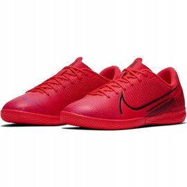 Zapatos de fútbol Nike Mercurial Vapor 13 Academy Ic Junior AT8137 606 rojo rojo 3