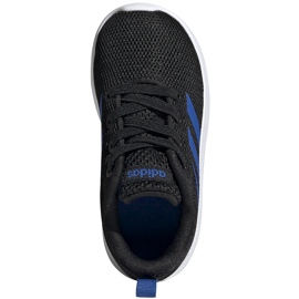 Zapatillas para niños Adidas Lite Racer Cln I negras y azules EE6963 negro 1