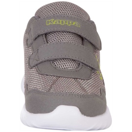 Zapatos para niños Kappa Cracker Ii K gris-lima 260647K 1633 3