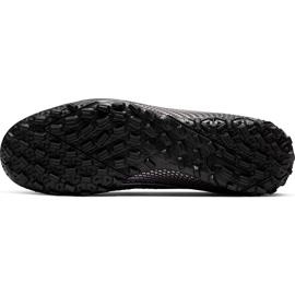 Zapatos de fútbol Nike Mercurial Vapor 13 Academy Tf AT7996 010 negro negro 7