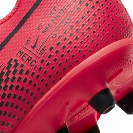 Zapatillas de fútbol Nike Mercurial Vapor 13 Club FG / MG Junior AT8161 606 multicolor rojo 7