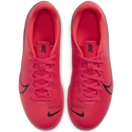 Zapatillas de fútbol Nike Mercurial Vapor 13 Club FG / MG Junior AT8161 606 multicolor rojo 1