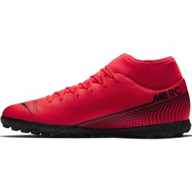 Zapatos de fútbol Nike Mercurial Superfly 7 Club Tf AT7980 606 rojo rojo 1