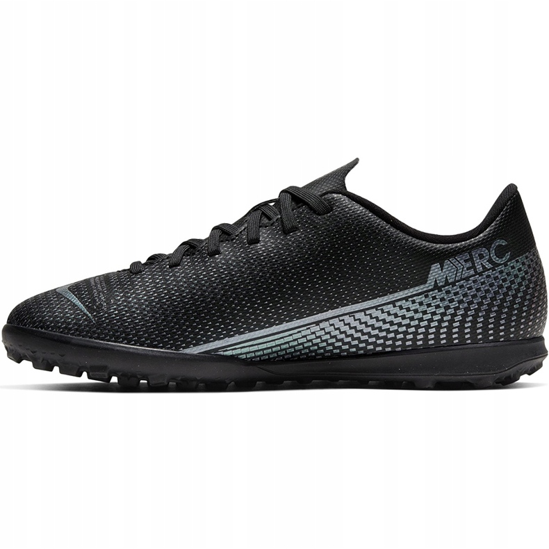 Zapatos de fútbol Nike Mercurial Vapor 13 Club Tf Junior AT8177 010 negro negro 1 Zapatos de fútbol Nike Mercurial Vapor 13 Club Tf Junior AT8177 010 negro negro 1