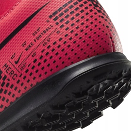 Zapatos de fútbol Nike Mercurial Superfly 7 Club Tf Junior AT8156 606 rojo rojo 6
