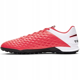 Calzado de fútbol Nike Tiempo Legend 8 Academy Tf AT6100 606 dorado rojo 2