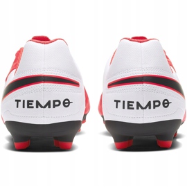 Zapatillas de fútbol Nike Tiempo Legend 8 Club FG / MG Junior AT5881 606 rojo rojo 4