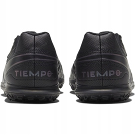 Zapatillas de fútbol Nike Tiempo Legend 8 Club Tf Junior AT5883010 negro negro 4
