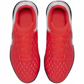 Zapatillas de fútbol Nike Tiempo Legend 8 Club Ic Junior AT5882 606 multicolor rojo 1