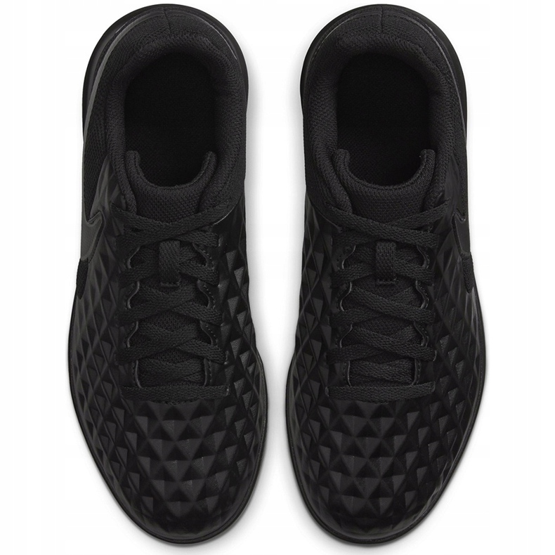 Zapatillas de fútbol Nike Tiempo Legend 8 Club Ic Junior AT5882010 negro negro 1