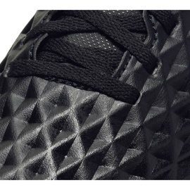 Zapatillas de fútbol Nike Tiempo Legend 8 Club Tf Junior AT5883010 negro negro 5