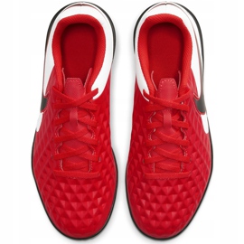 Zapatillas de fútbol Nike Tiempo Legend 8 Club Tf Junior AT5883 606 rojo rojo 1