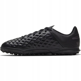 Zapatillas de fútbol Nike Tiempo Legend 8 Club Tf Junior AT5883010 negro negro 2