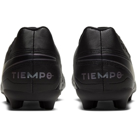 Zapatillas de fútbol Nike Tiempo Legend 8 Club FG / MG AT6107 010 negro negro 4