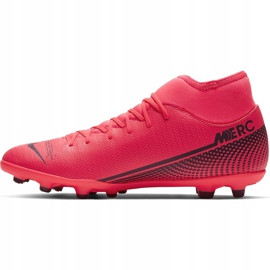 Zapatos de fútbol Nike Mercurial Superfly 7 Club FG / MG AT7949 606 rojo rojo 2